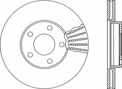 OPEN PARTS bdr173220 -  Тормозной диск